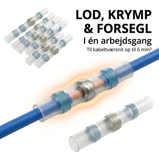 Lav kabelsamlingen ordentligt første gang