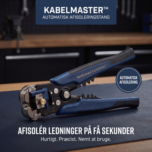 KabelMaster™ – Automatisk Afisoleringstang